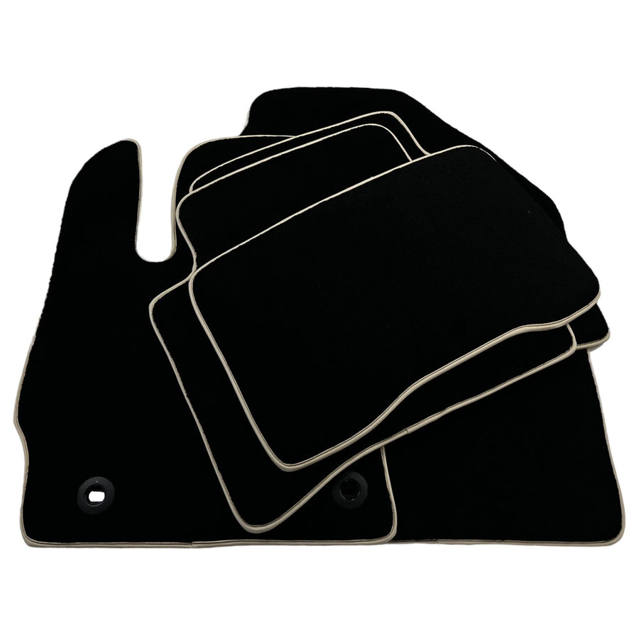 Black Floor Mats For Toyota Corolla CR1 (2019) - AutoWin