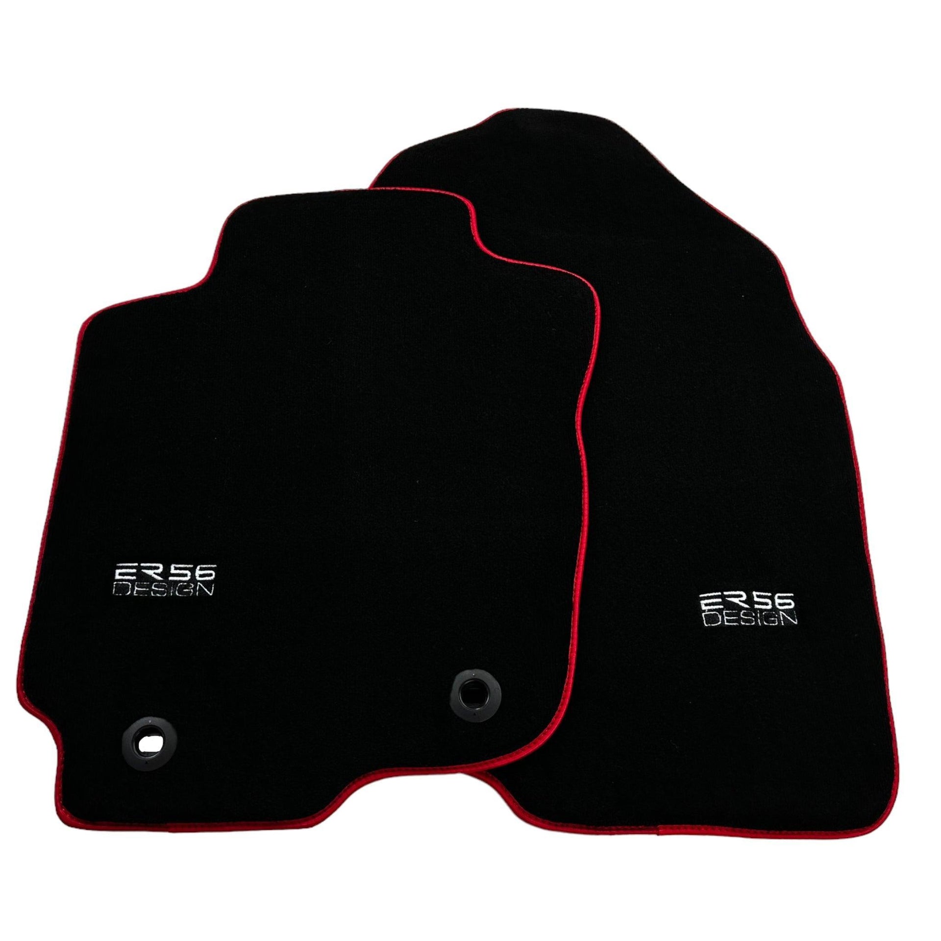 Black Floor Mats For Toyota RAV4 (2013-2018) ER56 Design - AutoWin