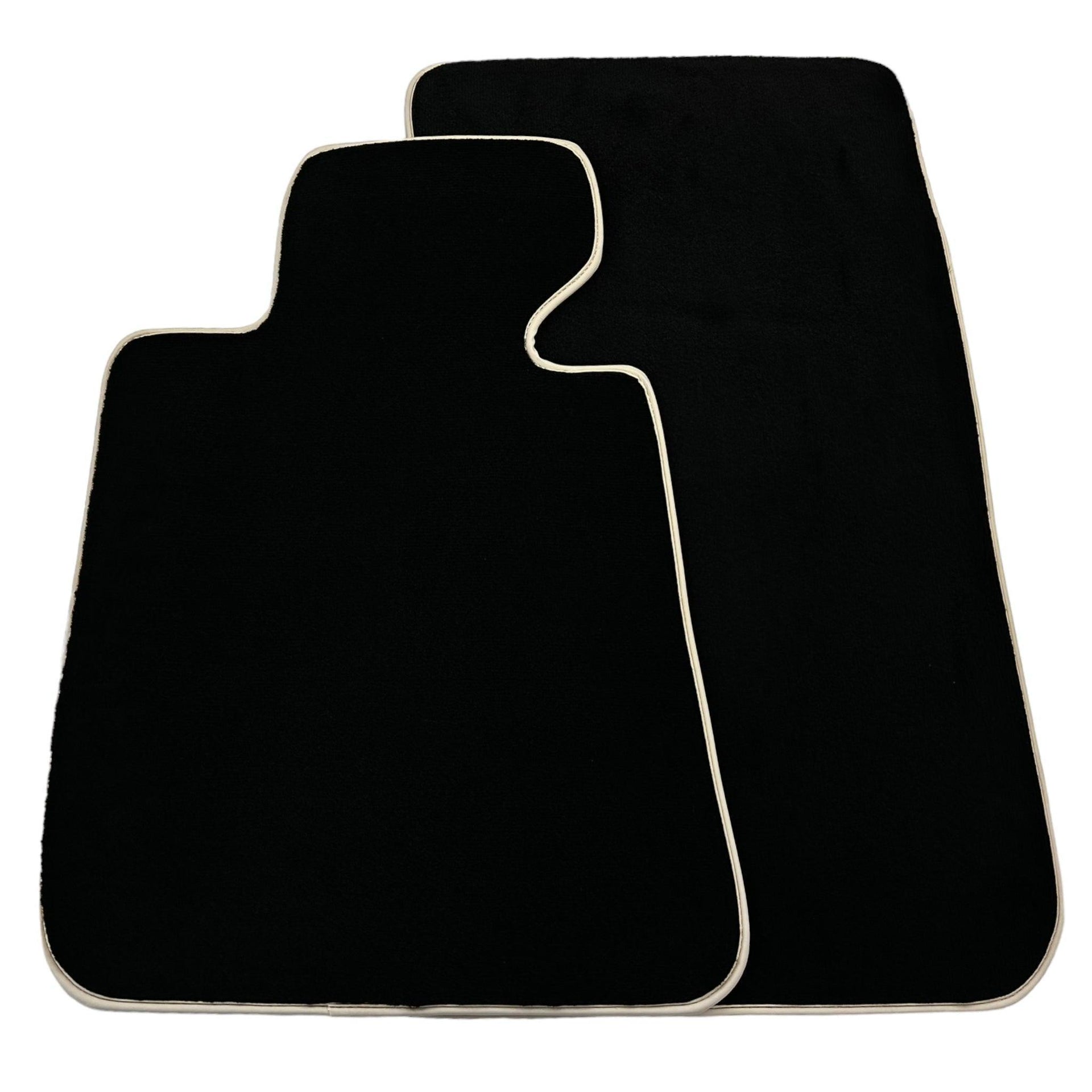 Black Floor Mats for BMW 3 Series E30 2-doors Coupe (1982–1994) - AutoWin