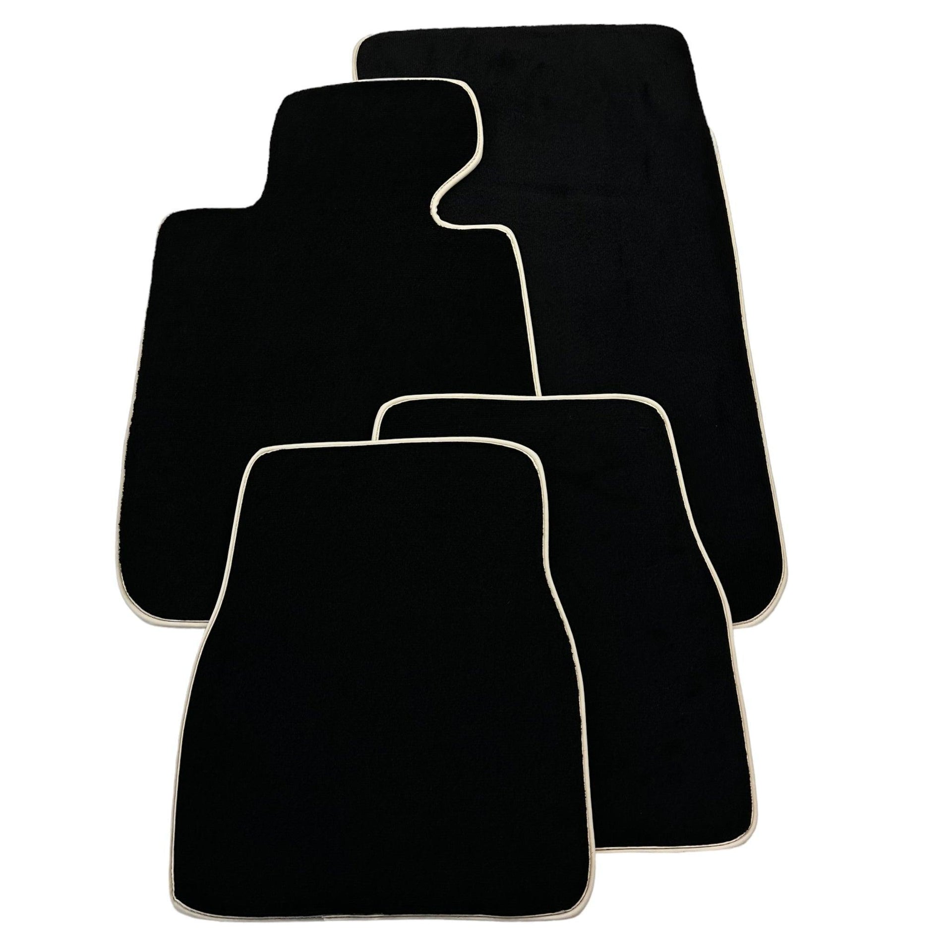 Black Floor Mats for BMW 3 Series E30 2-doors Coupe (1982–1994) - AutoWin