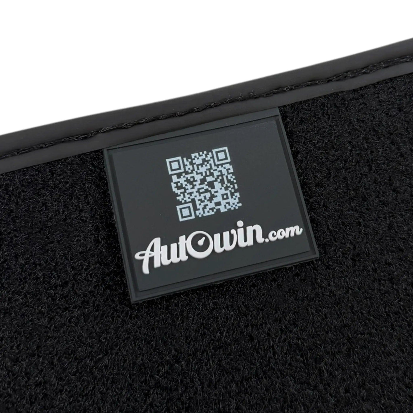 Black Floor Mats for BMW Gran Tourer F46 (2015-2022) 7 Seats with Green Leather ER56 Performance