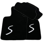 Black Floor Mats for Mini Cabrio F57 Convertible (2016-2023) - AutoWin