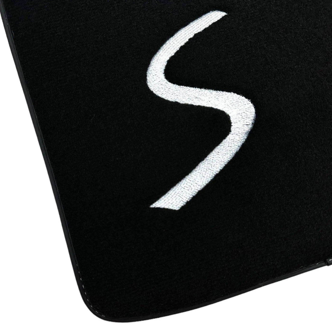 Black Floor Mats for Mini Cabrio F57 Convertible (2016-2023) - AutoWin