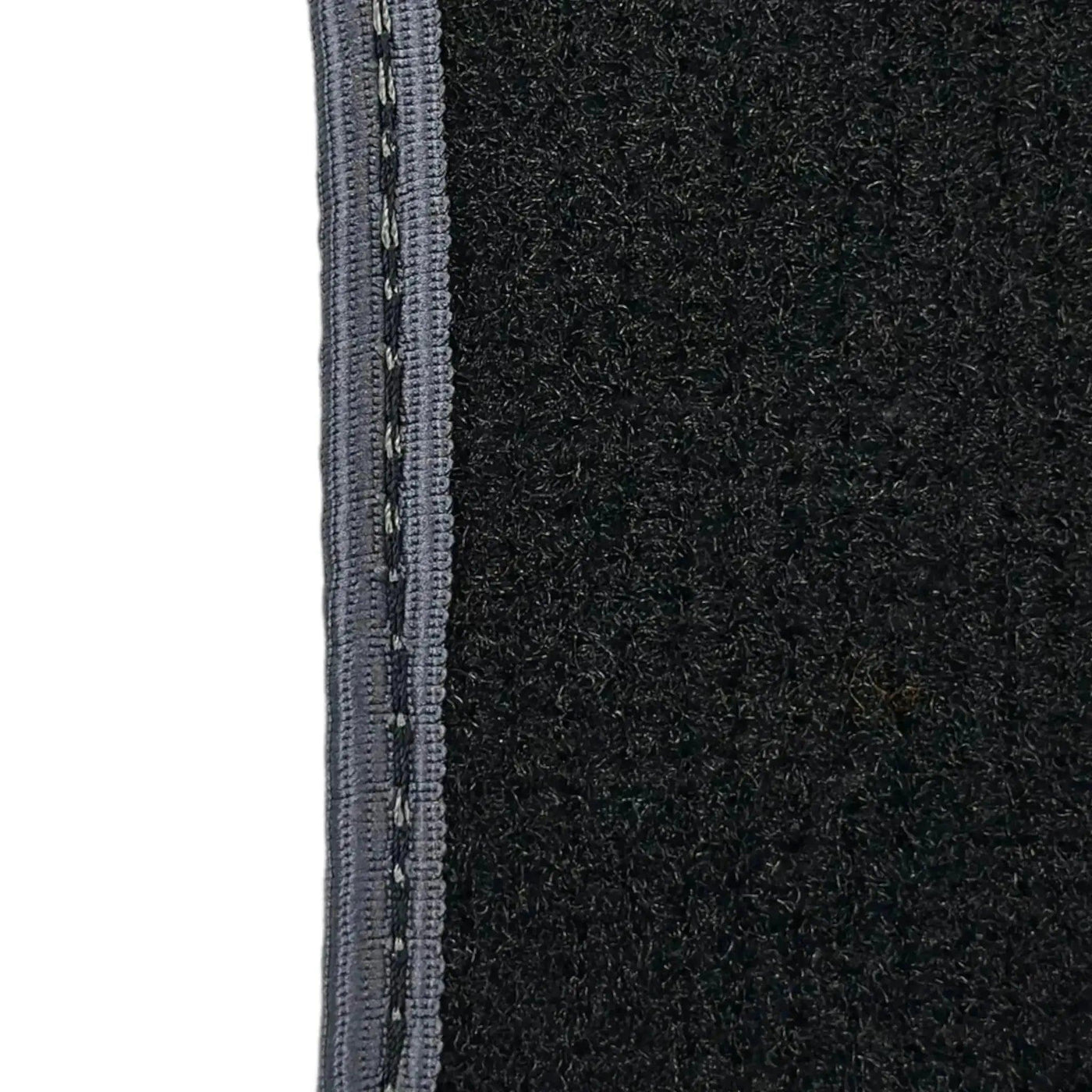 Black Floor Mats for Mini Cabrio R52 Convertible (2004-2009) with Gray Trim - AutoWin