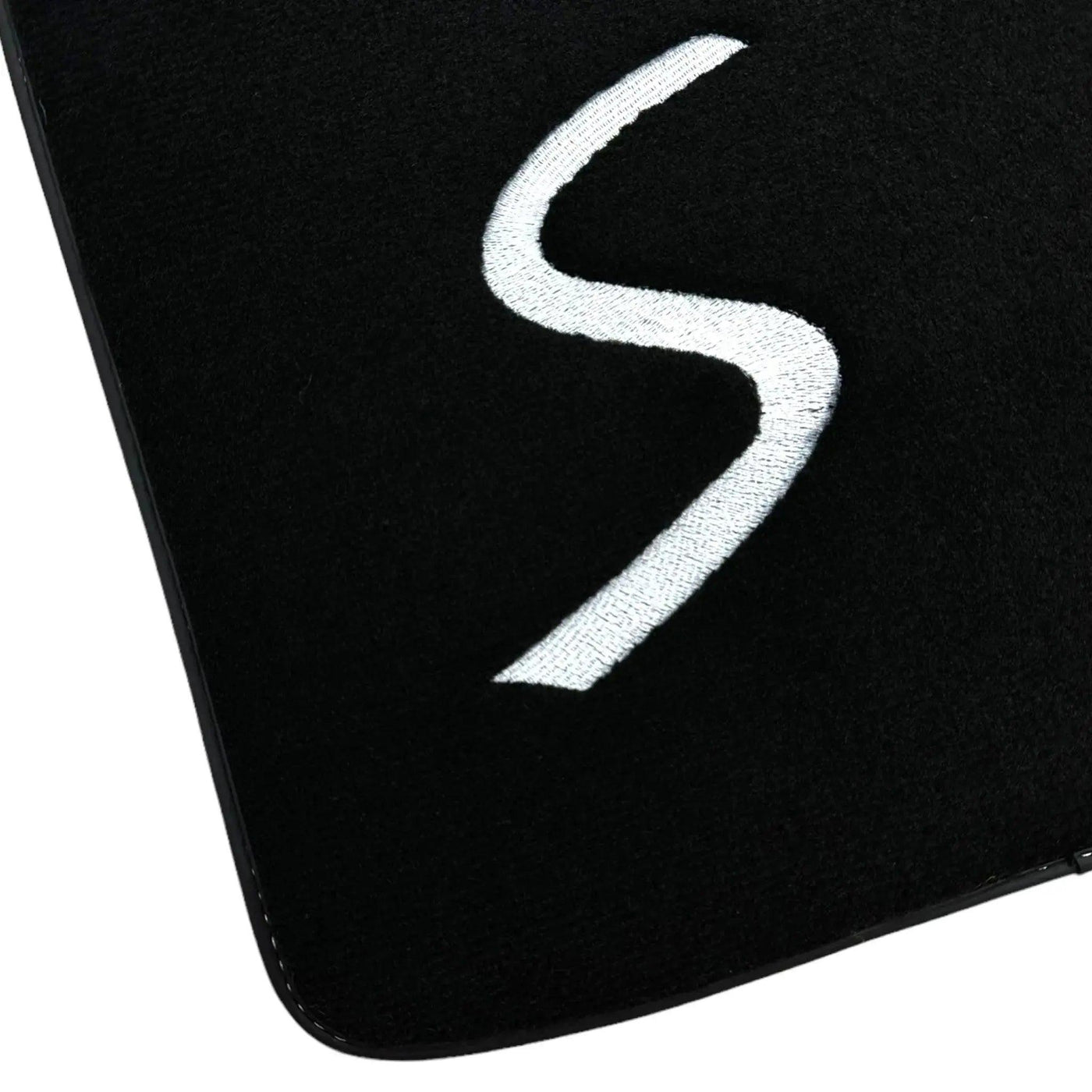 Black Floor Mats for Mini Cabrio R56 Convertible (2009-2016) - AutoWin