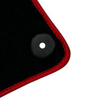 Black Floor Mats for Porsche Cayenne (2010-2018) ER56 Design - AutoWin