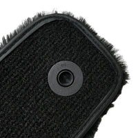 Black Sheepskin Floor Mats For Mercedes Benz A-Class W168 (1997-2004) | ER56 Design - AutoWin