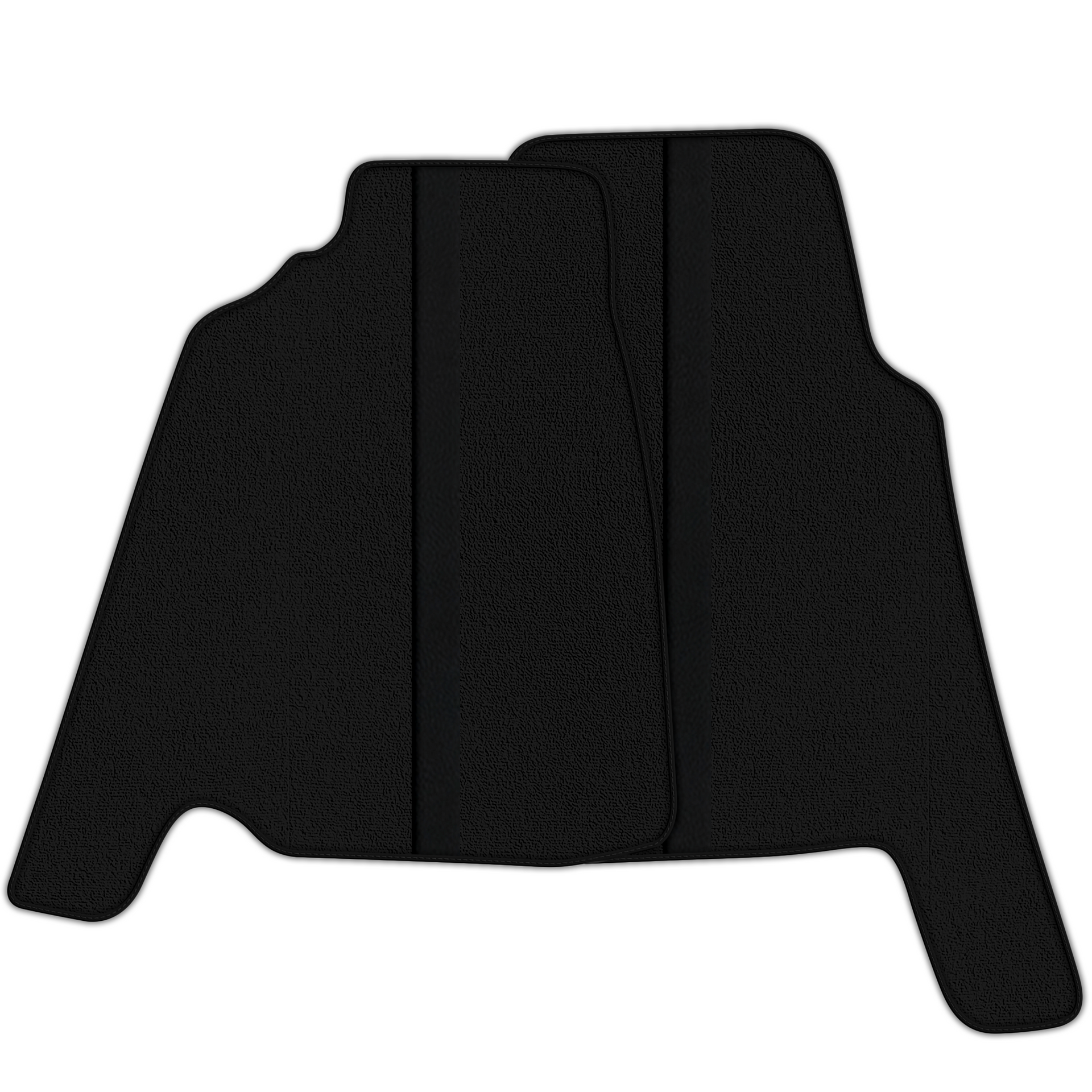 Black Floor Mats for Ferrari 348 TS (1989-1995) | Custom Fit