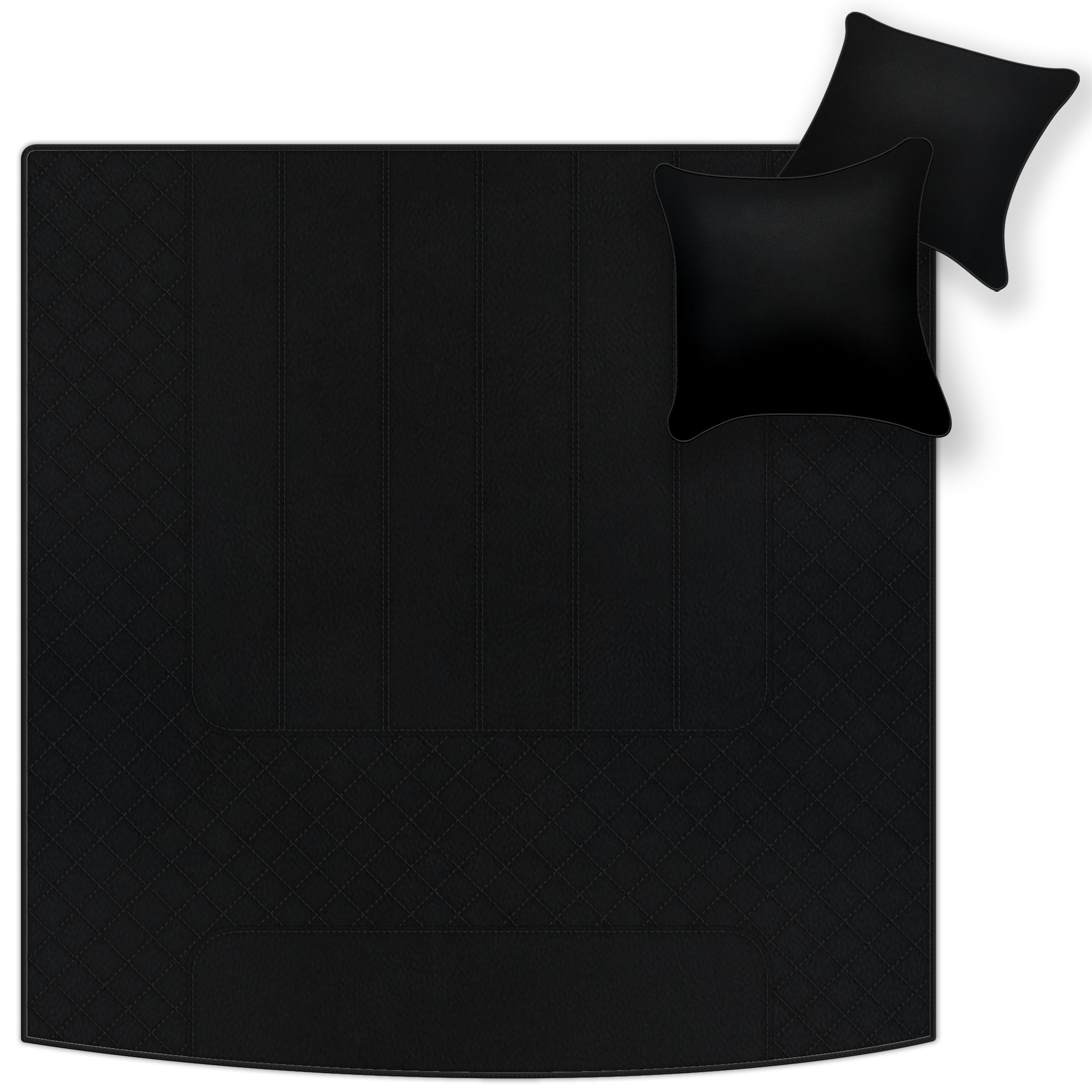 Tapis de voiture en peau de mouton brun pour Bentley Mulsanne (2010-2020) Design Er56 - ER56 Design