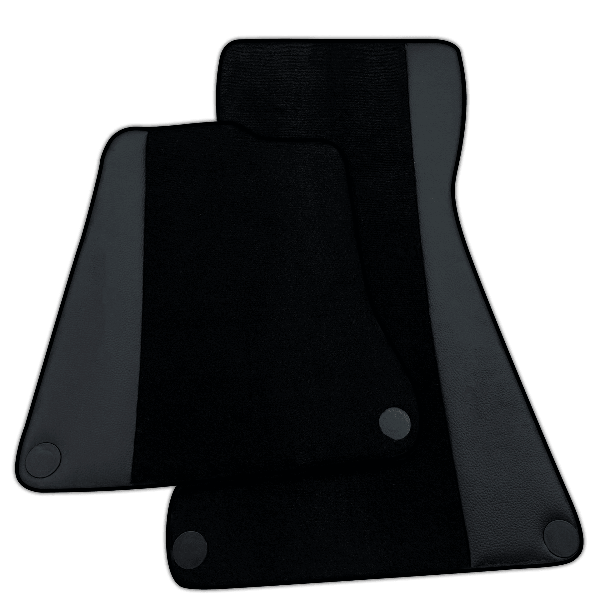 Black Floor Mats for McLaren MP4-12C (2011–2014) with Leather