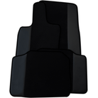 Custom Black Floor Mats for Porsche Panamera (2009-2016) with Leather