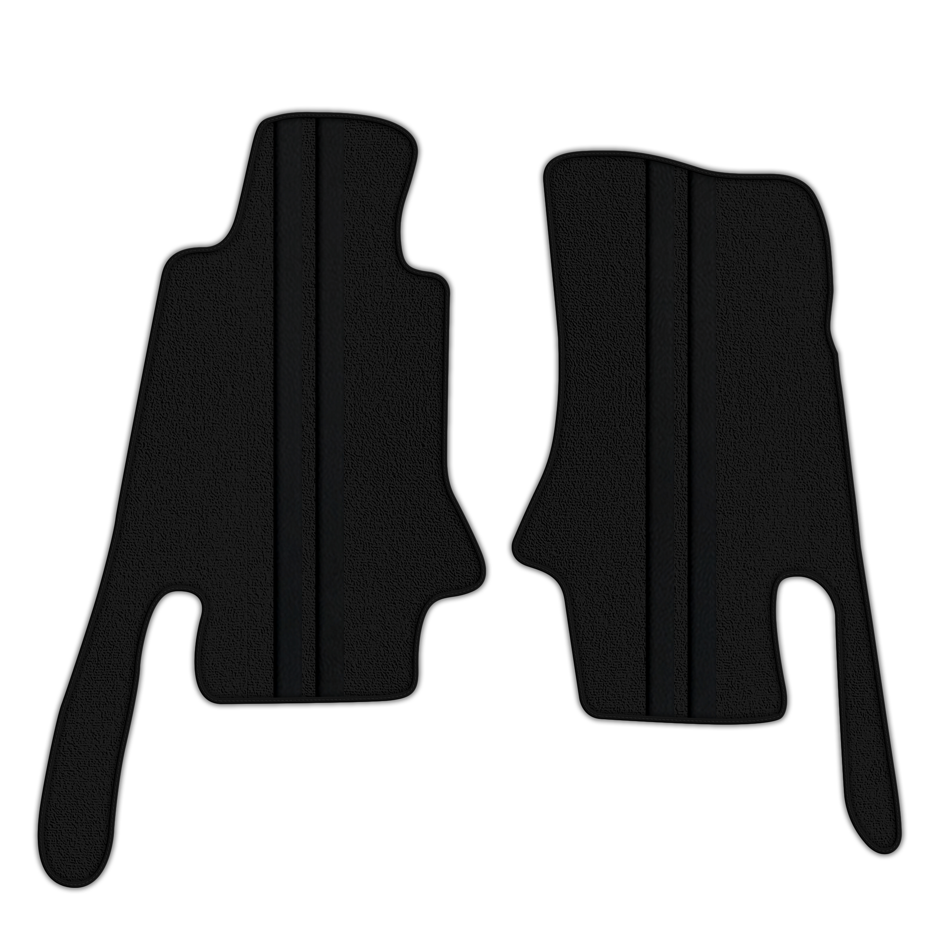 Custom Black Floor Mats for Chevrolet Corvette C4 (1984-1996)