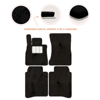 Luxury Sheepskin Floor Mats for Mercedes-Benz S-Class X222 | 2015-2021