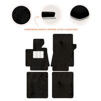Luxurious Premium Sheepskin Floor Mats for Bentley Arnage (1998-2009)