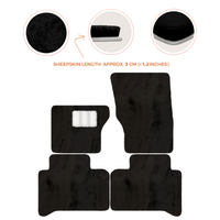 Luxurious Premium Sheepskin Floor Mats for Range Rover (2012-2022)