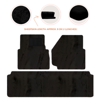 Luxurious Premium Sheepskin Floor Mats for Range Rover (2012-2022)