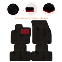 Premium Sheepskin Floor Mats for Range Rover Vehicles (2012-2022)