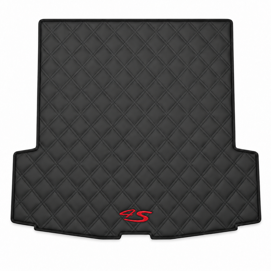 Tapis de coffre en cuir pour Porsche Taycan 4S (2019-2023)