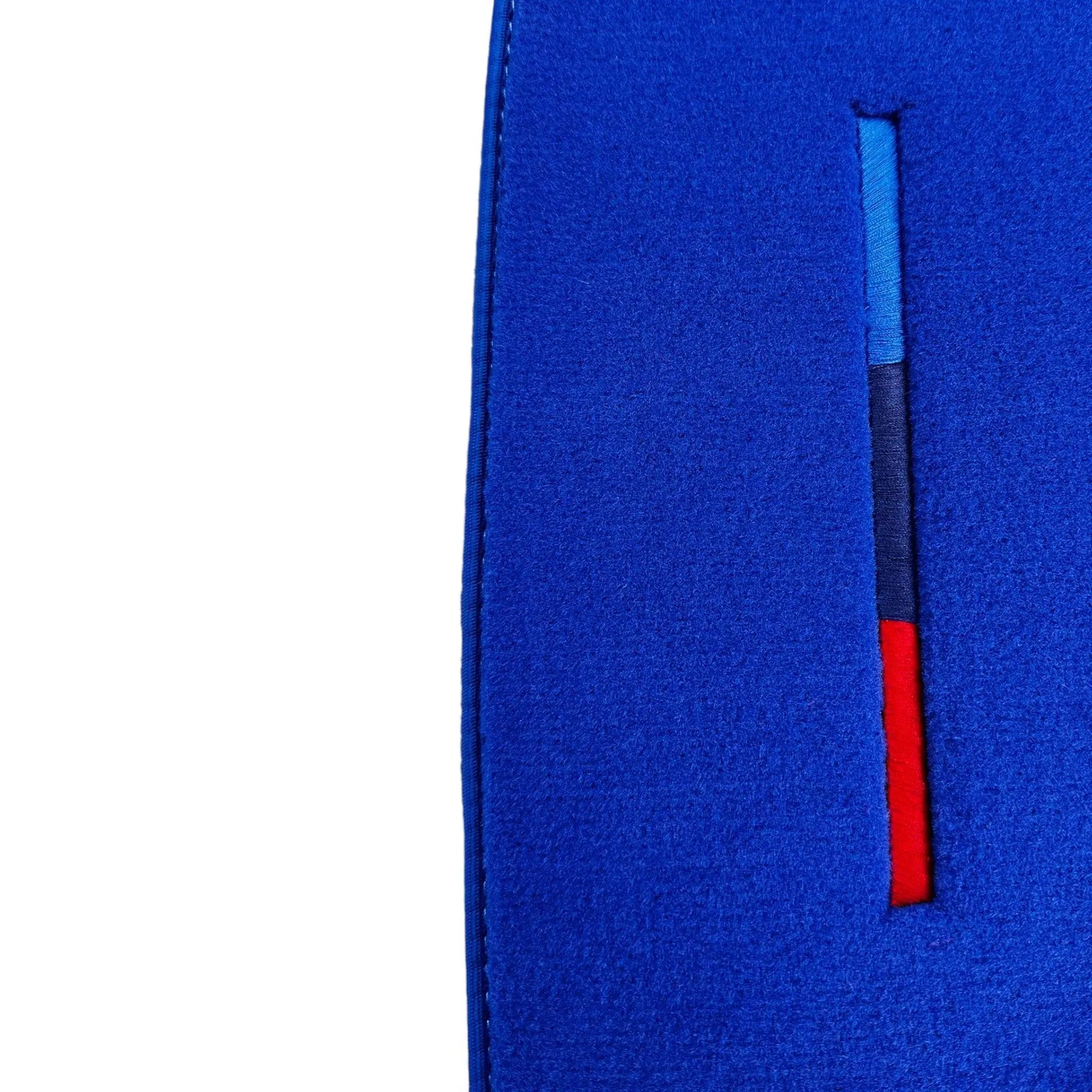 Blue Floor Mats For BMW 5 Series E60 With M Package - AutoWin