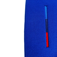Blue Floor Mats For BMW 5 Series E60 With M Package - AutoWin