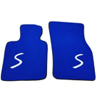 Blue Floor Mats for Mini Cabrio R56 Convertible (2009-2016) - AutoWin