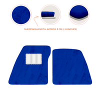 Premium Sheepskin Floor Mats for Ferrari 296 GTS (2022-2025)