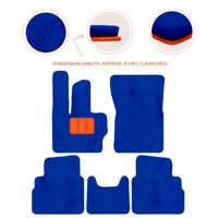 Premium Sheepskin Floor Mats for Mercedes-Benz G-Class W463 2008-2018