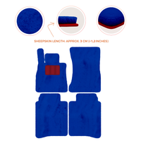 Luxury Sheepskin Floor Mats for Mercedes-Benz S-Class X222 | 2015-2021