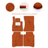 Luxury Sheepskin Floor Mats for Mercedes-Benz S-Class X222 | 2015-2021