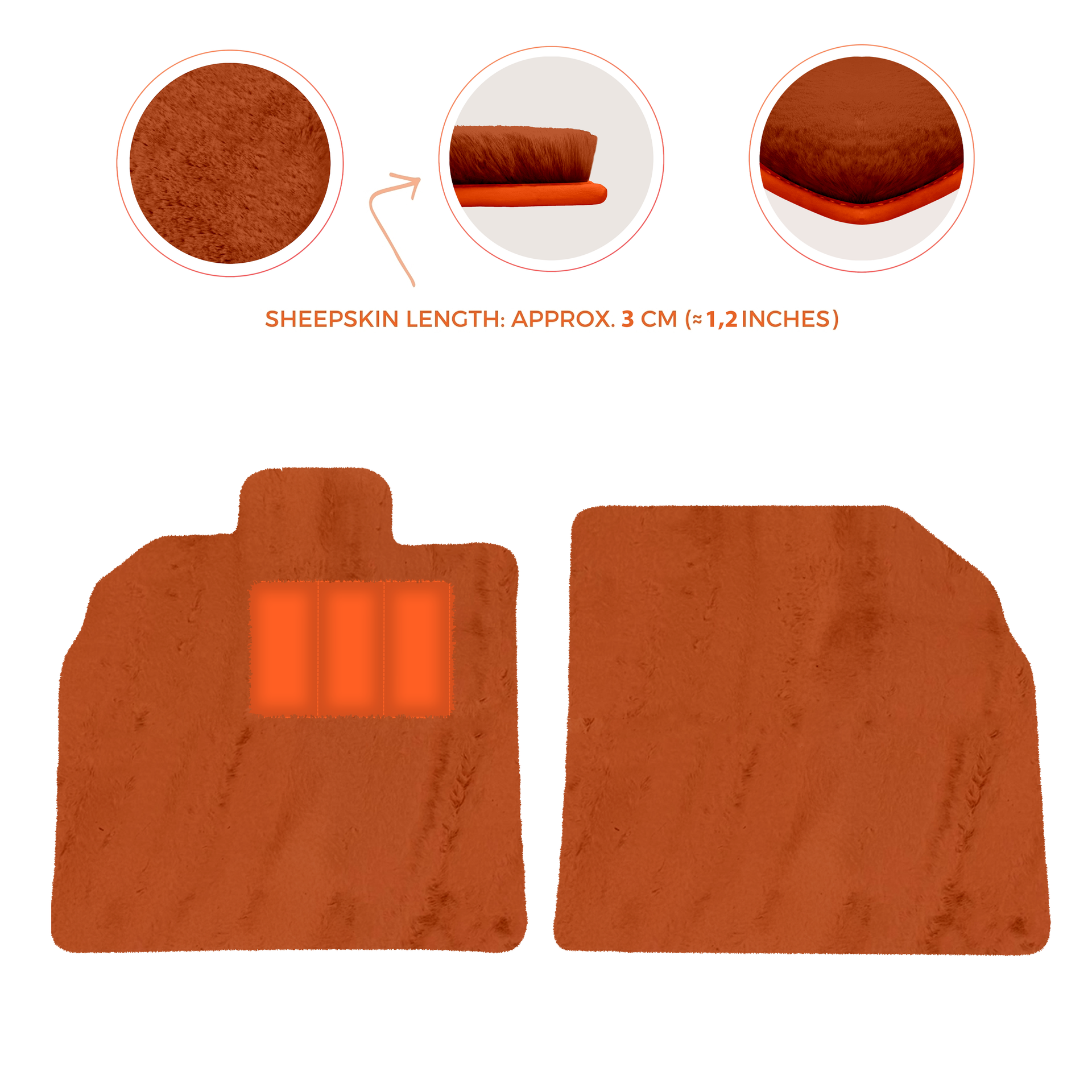 Black Floor Mats for Lamborghini Aventador SV with Alcantara Leather - AutoWin.EU