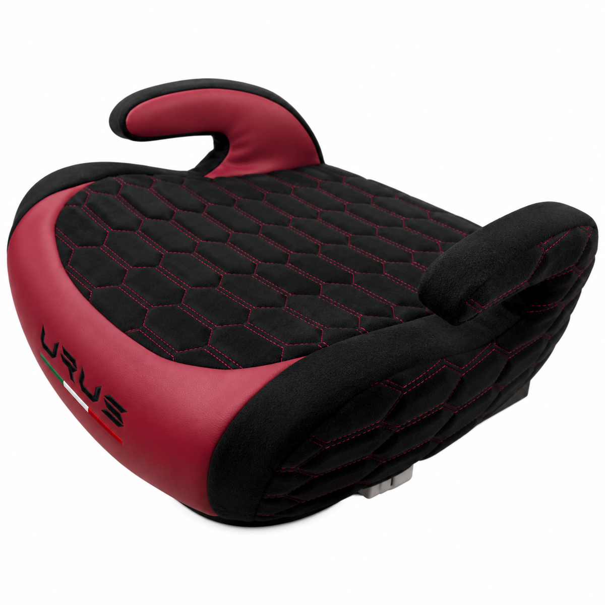 Backless Car Seat for Kids with Orange Leather | Lamborghini Urus