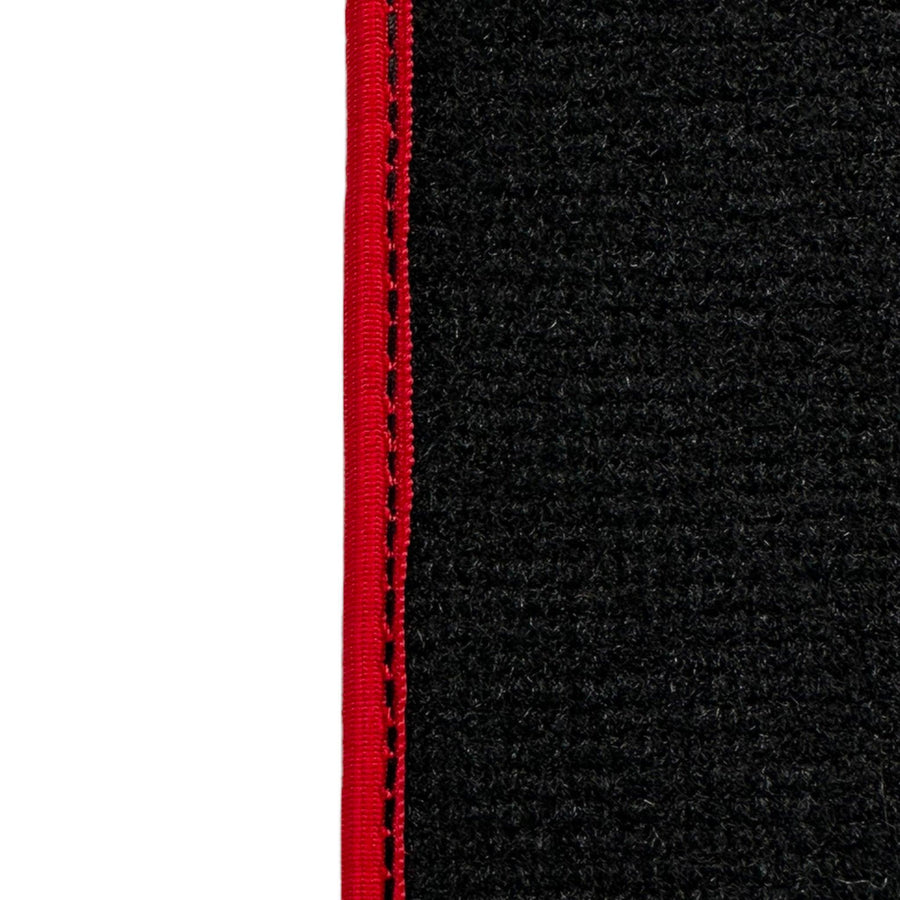 Black Floor Mats For Toyota Corolla E12 (2001-2007) ER56 Design - AutoWin