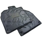 Carbon Leather Floor Mats for Lamborghini Aventador SVJ 63 Edition - AutoWin
