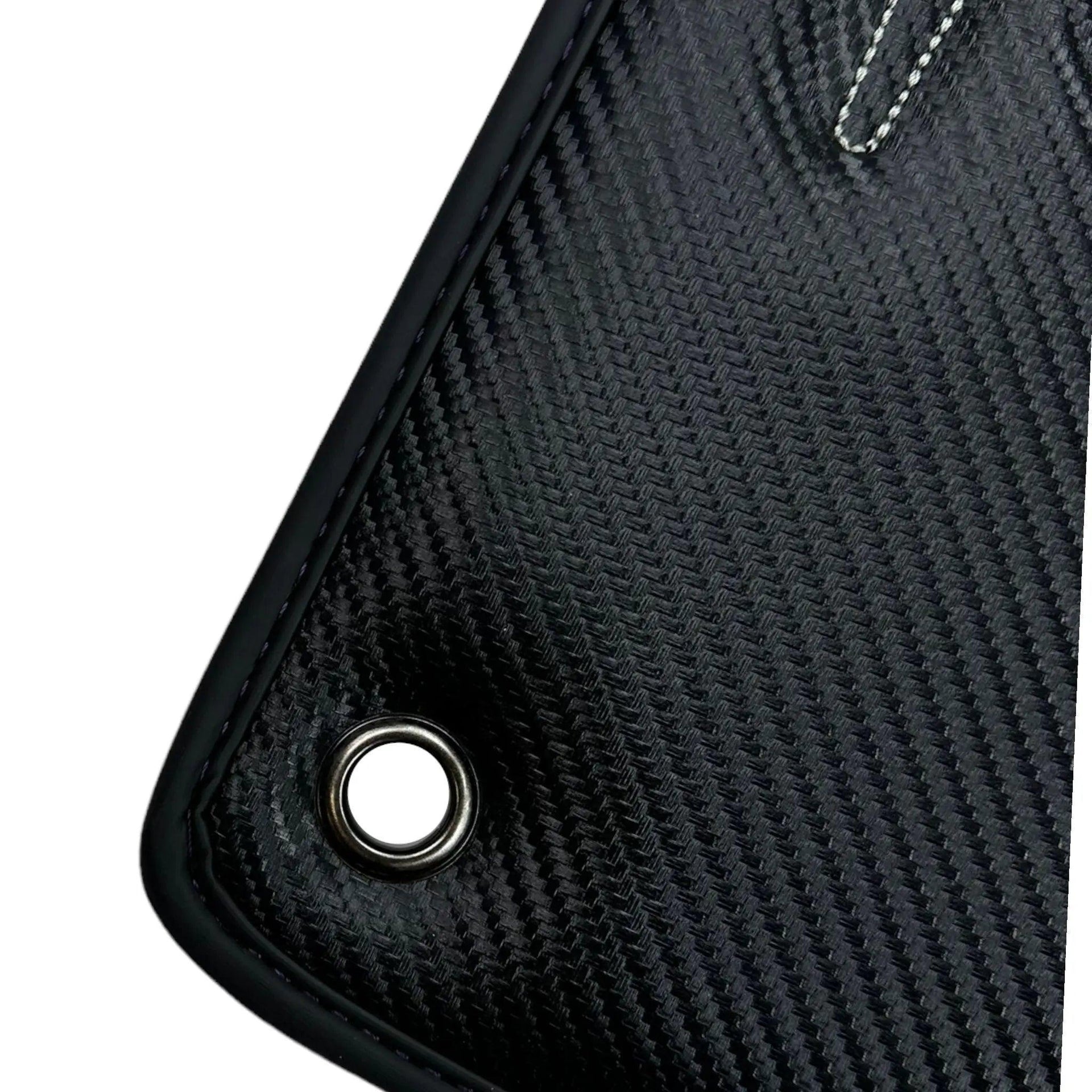 Carbon Leather Floor Mats for Lamborghini Aventador SVJ 63 Edition - AutoWin