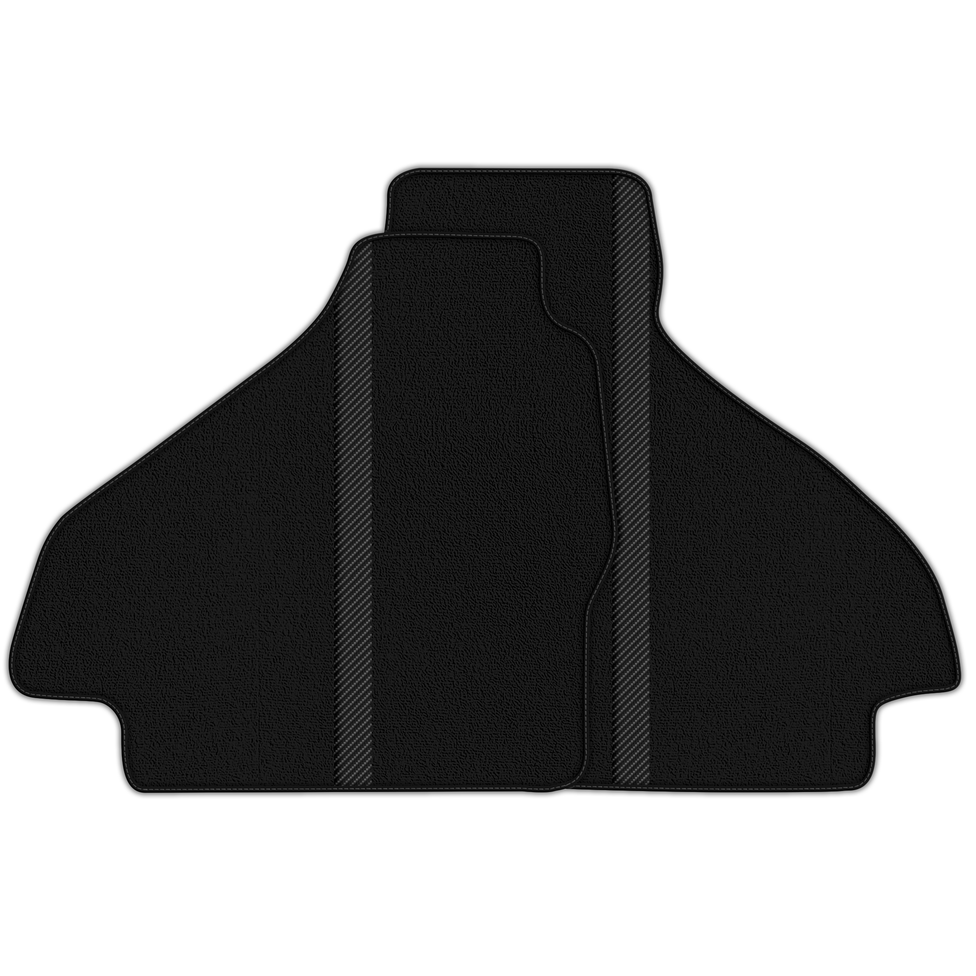 Premium Black Floor Mats for Classic Ferrari 328 GTS (1985-1989)