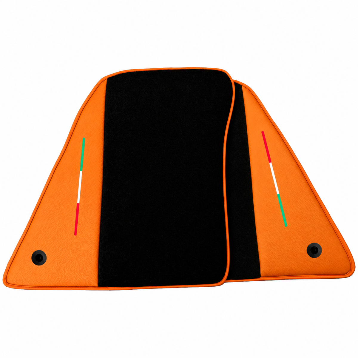 Tapis de voiture en cuir noir motif Daytona pour Ferrari 849 Testarossa (2026-2027)