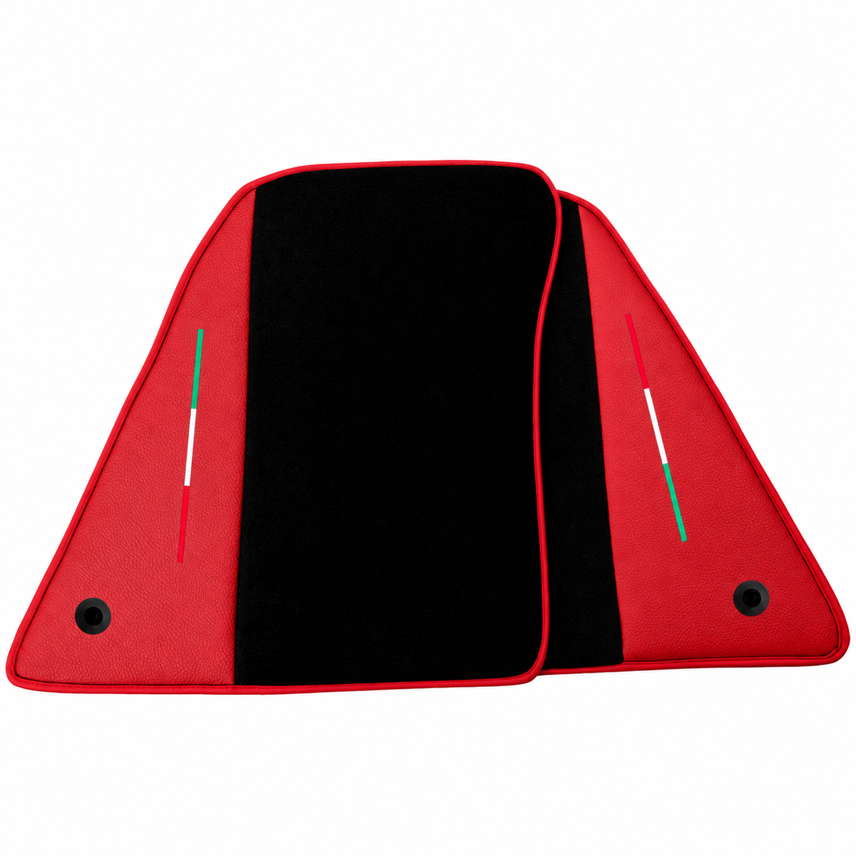 Tapis de voiture en cuir noir motif Daytona pour Ferrari 849 Testarossa (2026-2027)