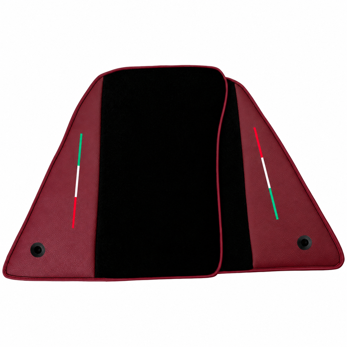 Tapis de voiture en cuir noir motif Daytona pour Ferrari 849 Testarossa (2026-2027)
