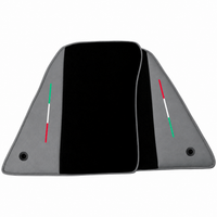 Black Floor Mats for Ferrari 849 Testarossa (2026-2027) with Custom Leather