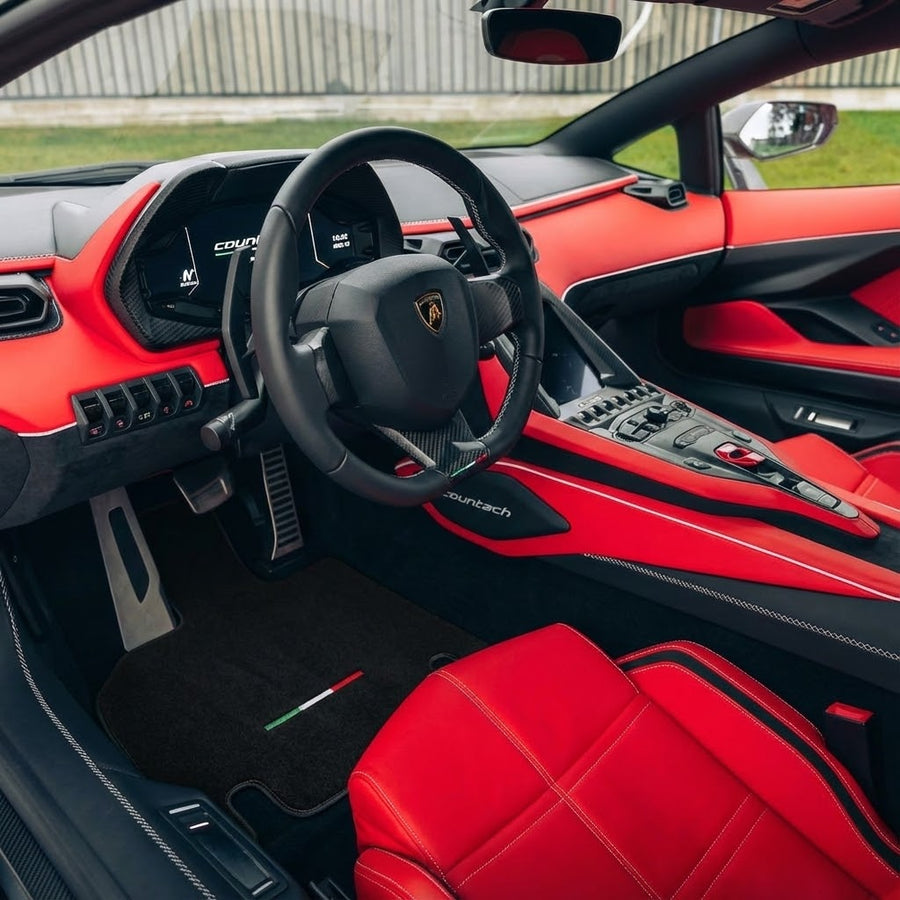 Autofußmatten für Lamborghini Countach AutoWin Marke