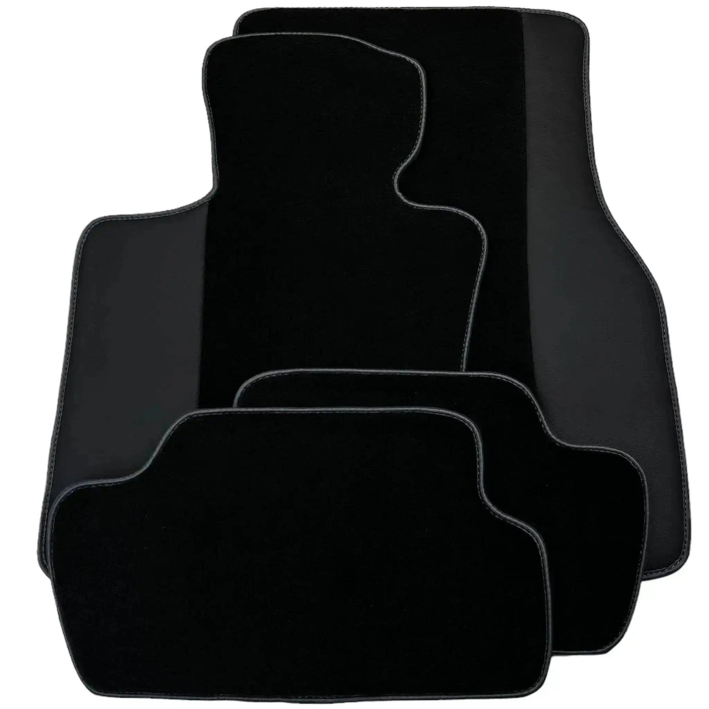 Customizable Black Floor Mats for Mini Clubman F54 (2019-2023) - AutoWin