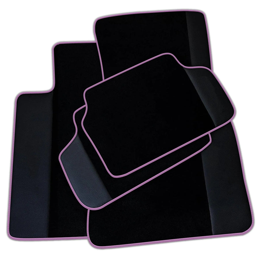 Customizable Black Mats For BMW Gran Tourer F46 (2015-2022) 5 Seats With Leather