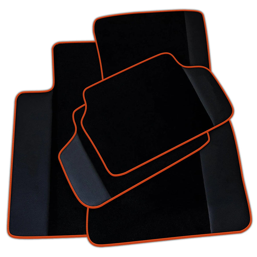 Customizable Black Mats For BMW M3 G81 Touring (2022-2026) With Leather