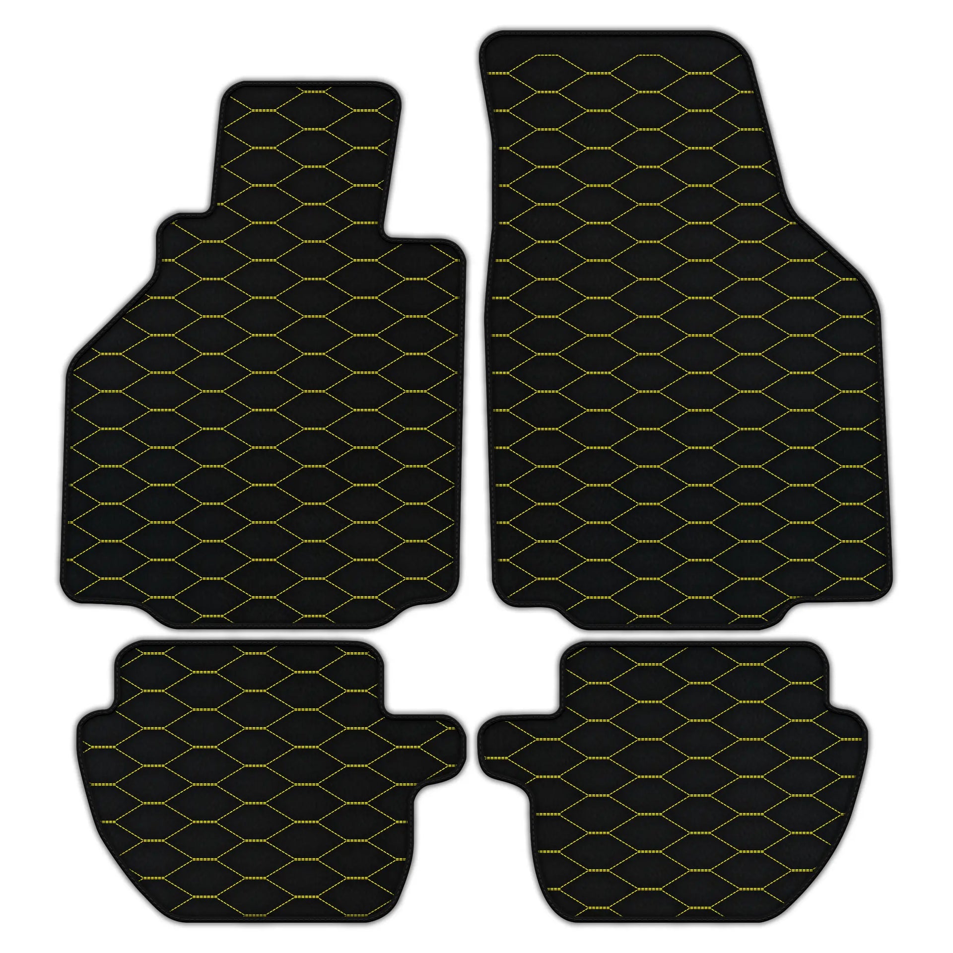 Premium Custom Leather Floor Mats for Porsche 911 - 996 (1998-2004)
