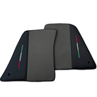 Gray Floor Mats for Ferrari SF90 Stradale (2019-2024) with Leather - AutoWin