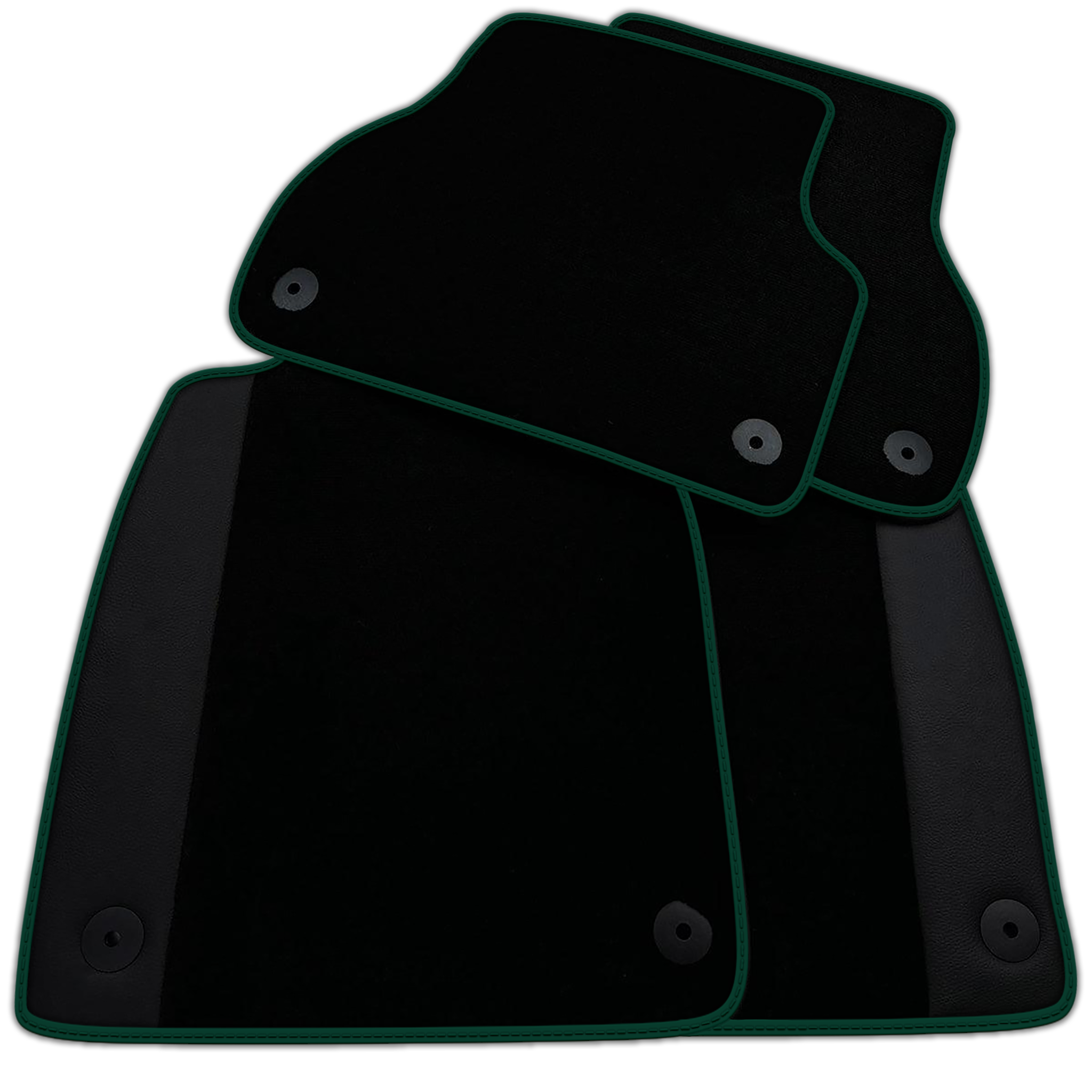 Customizable Black Floor Mats for Audi Q5 FY (2017-2023)