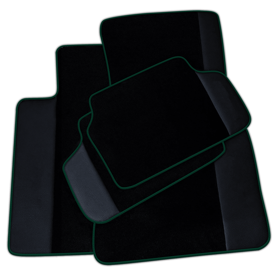 Black Floor Mats for BMW 2 Series G61 (2023-2026) Touring with Leather | Various Trim Colors