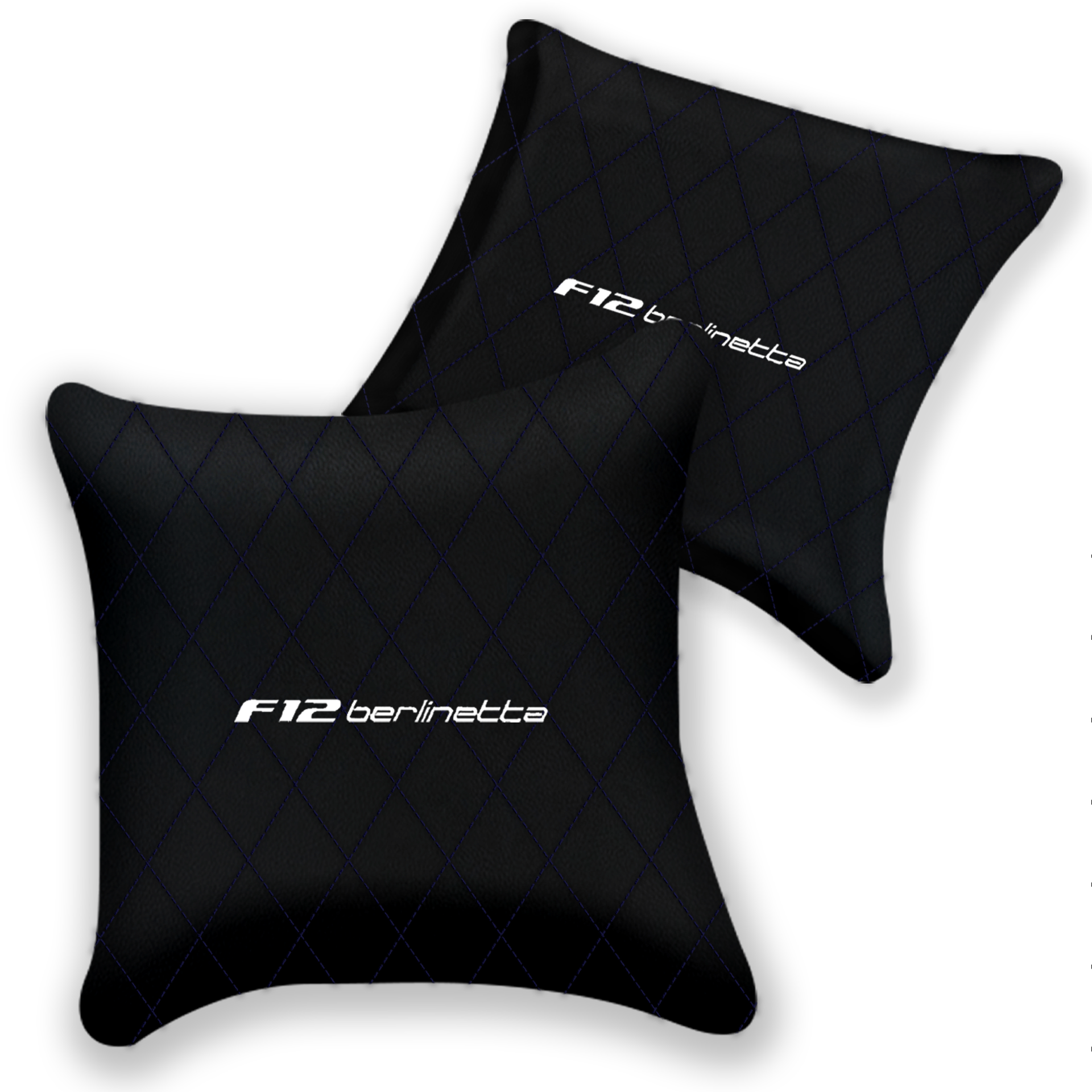 Customizable Black Leather Pillows for Ferrari California T 2015-2018