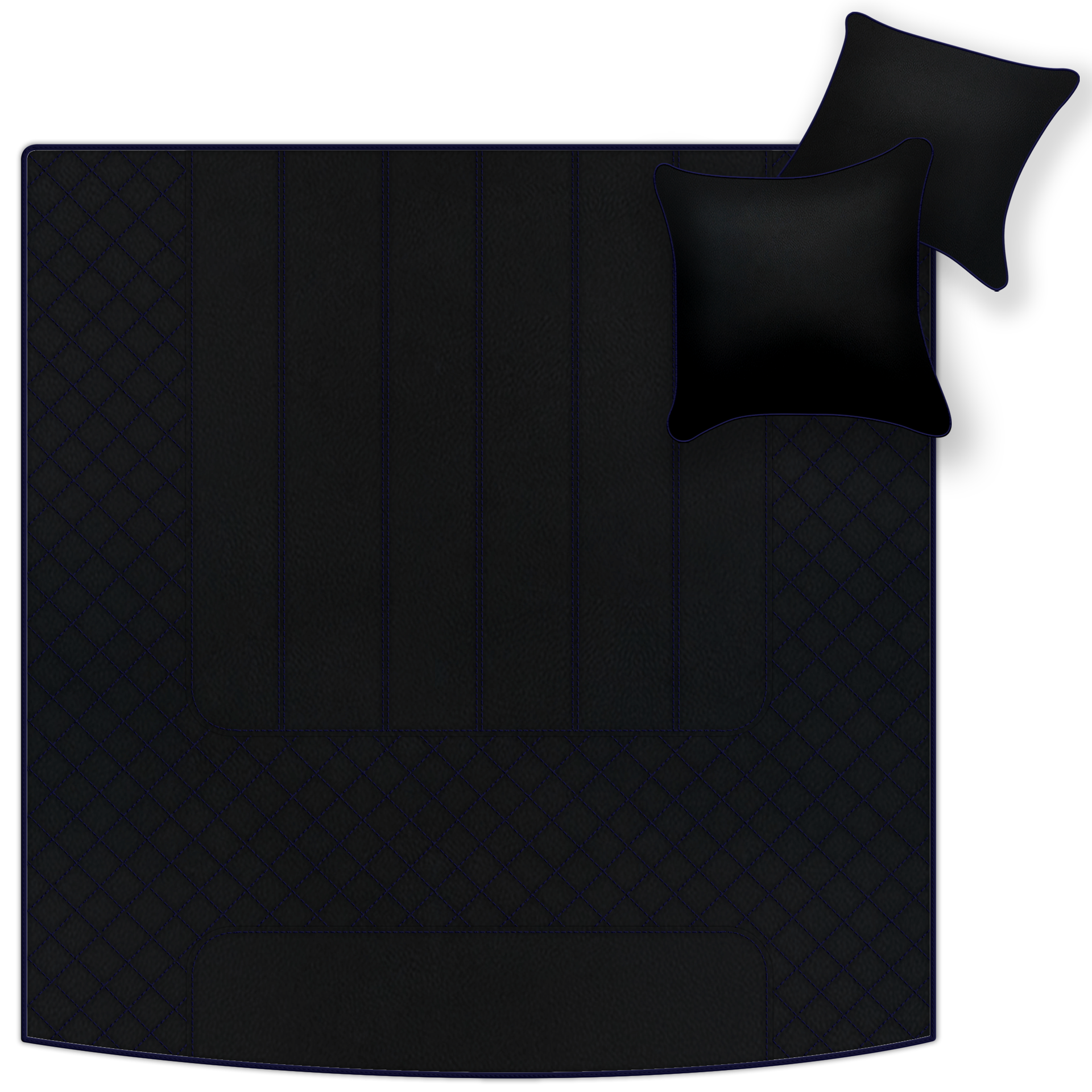 Tapis de voiture en peau de mouton brun pour Bentley Mulsanne (2010-2020) Design Er56 - ER56 Design