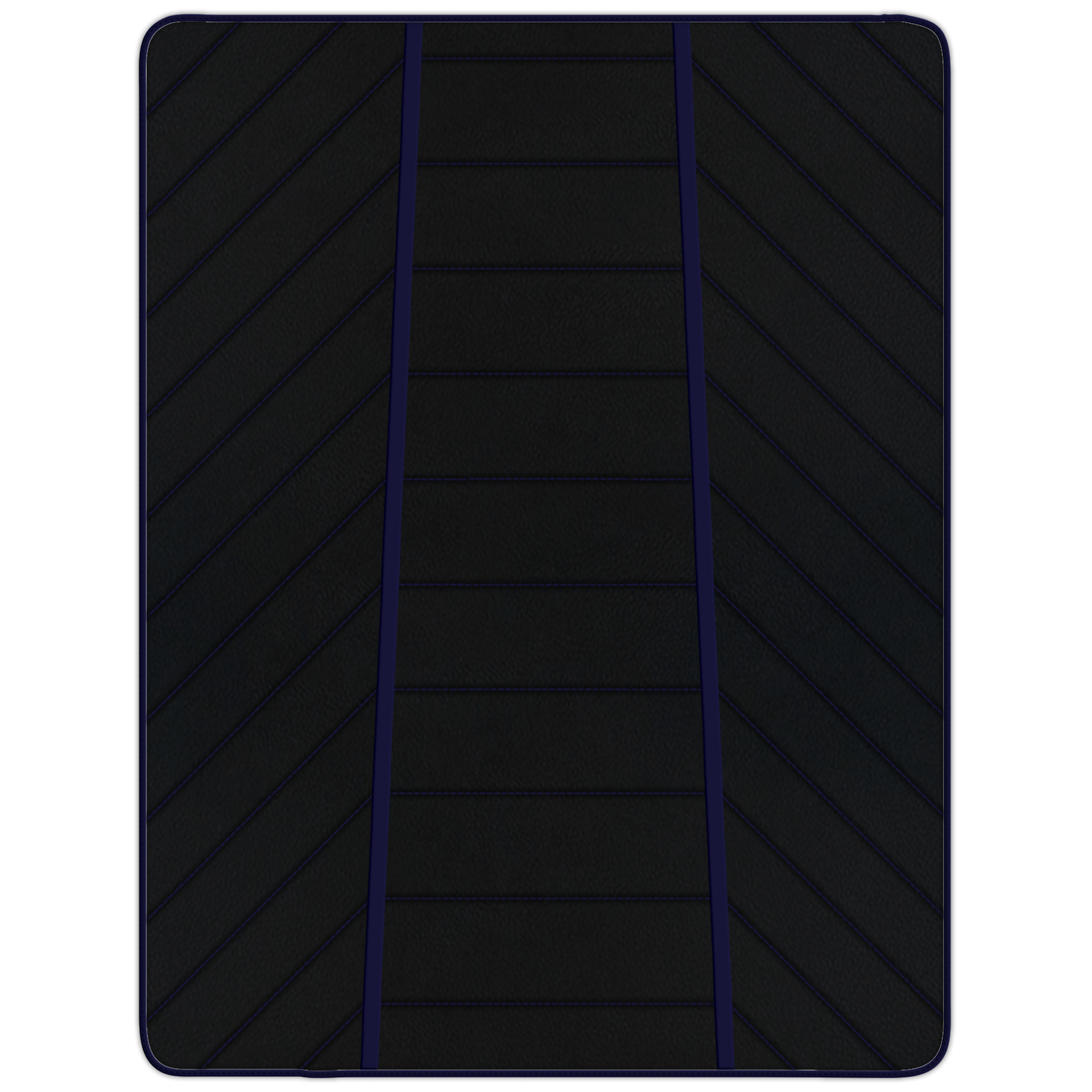 Premium Black Leather Floor Mats for Ferrari California | Full Set